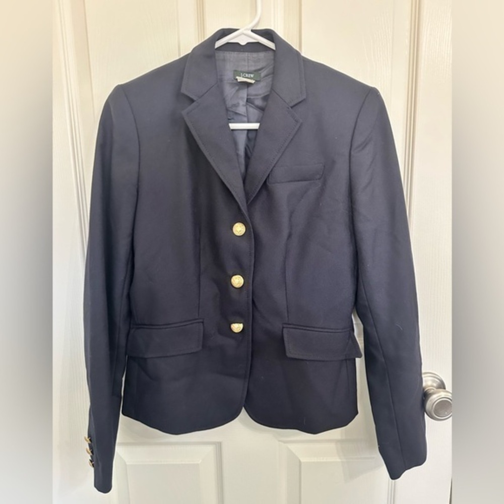Navy Blue J. Crew Blazer